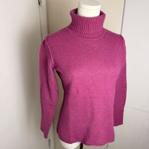 ESCADA Sport Women's Turtle Neck Virgin Wool, Angora Wool, Viscose Blend Sz M